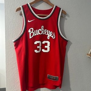Ohio State Mens Basketball throwback jersey